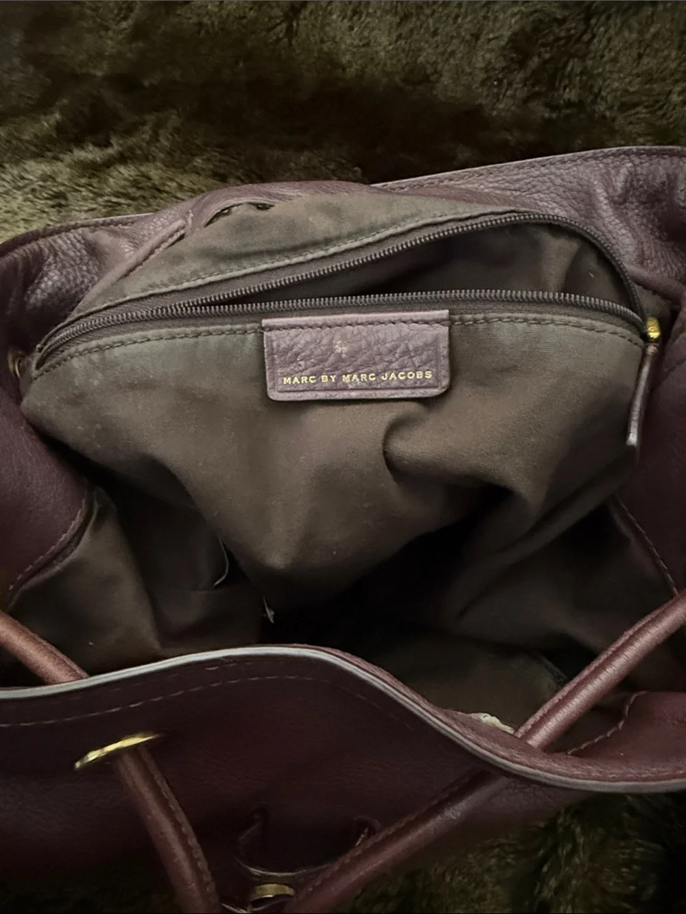 Marc By Marc Jacobs pebbled leather